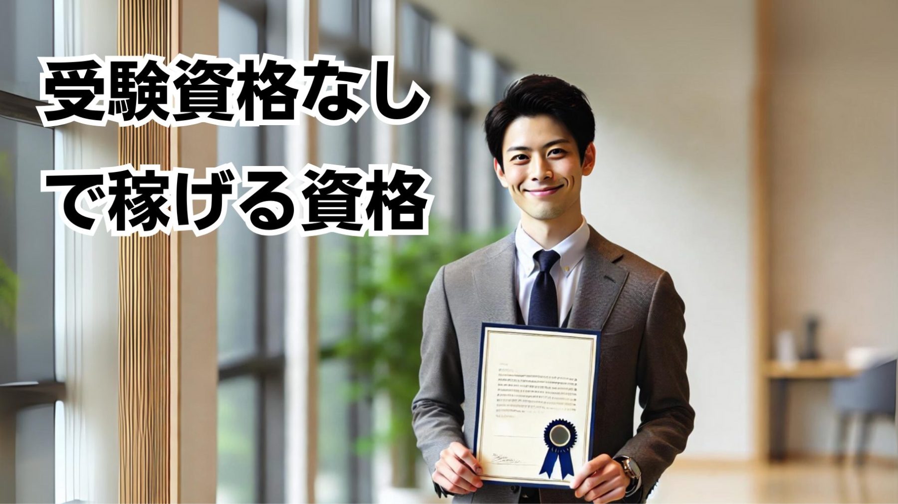 受験資格なしで稼げる資格