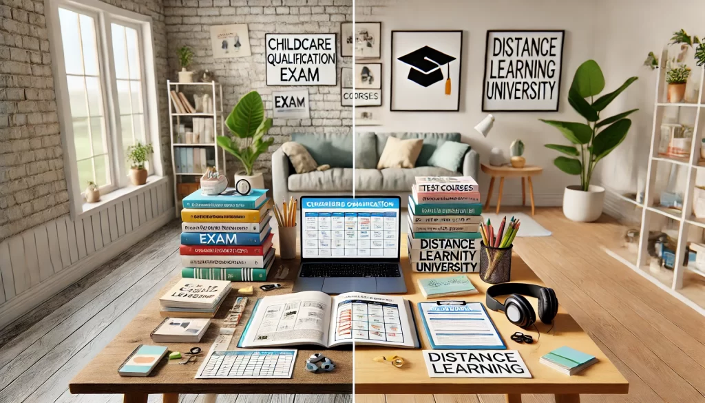 保育士試験と通信制大学のメリット・デメリットイメージ