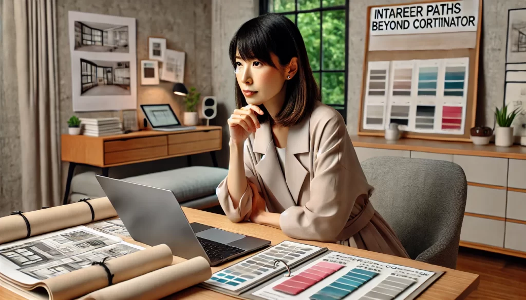 インテリアコーディネーター国家資格以外でのキャリアパスイメージ