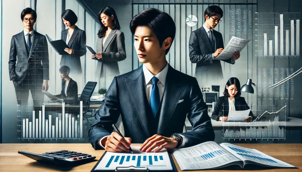 公認会計士の勤務先別年収：監査法人、独立、事業会社イメージ