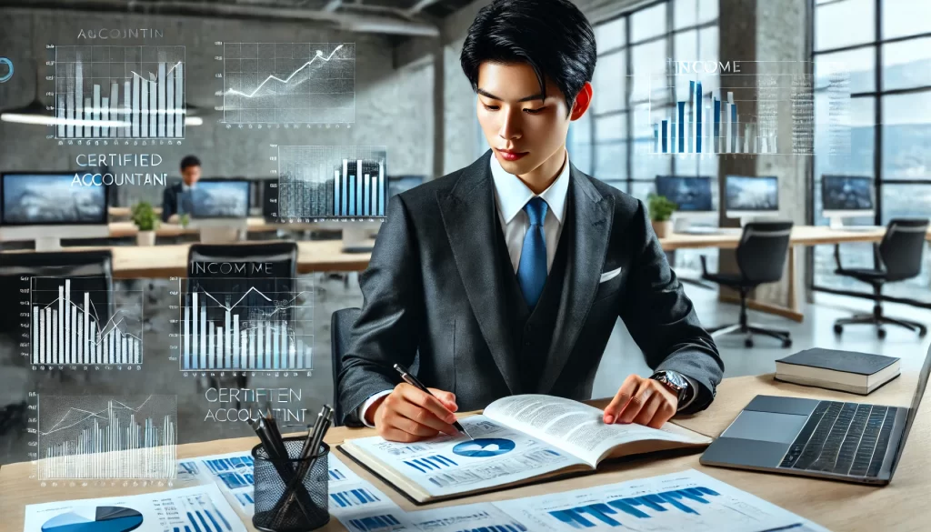 公認会計士年収1億と他の職業との比較イメージ