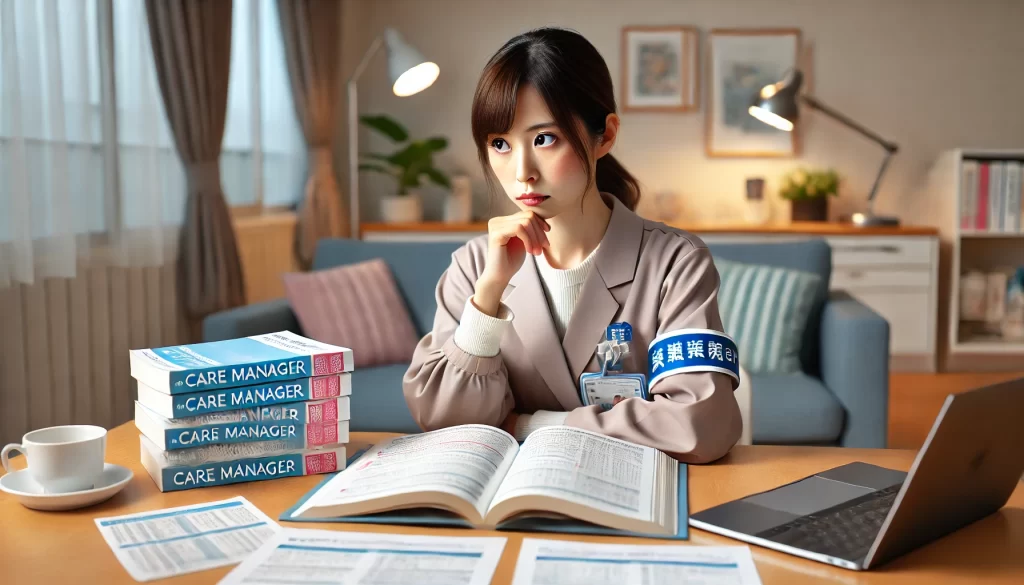 ケアマネジャーの資格の難易度・偏差値イメージ