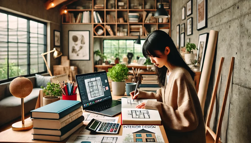 インテリアコーディネーター資格 何ヶ月で取得できる？イメージ