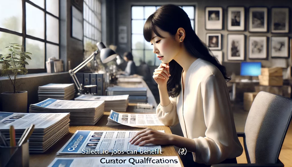 学芸員資格活かせる仕事の選び方イメージ