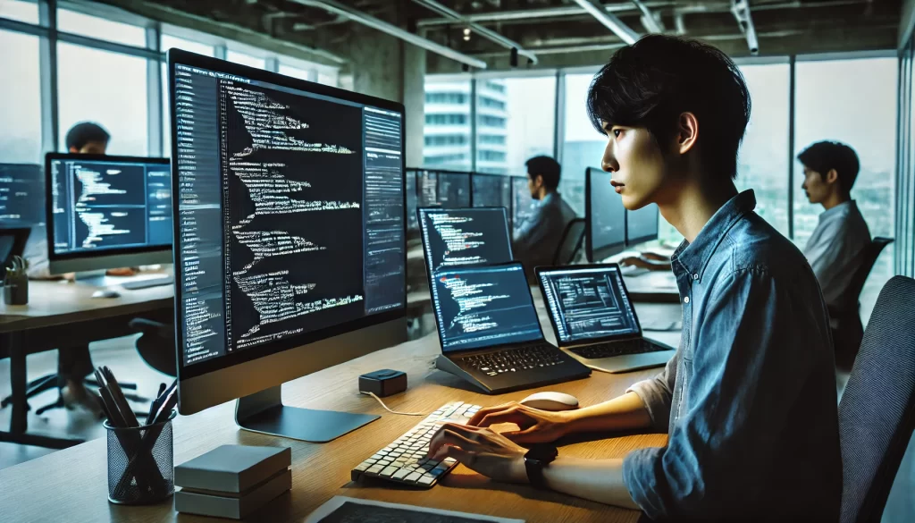 プログラマーとして基本情報技術者を活かすイメージ