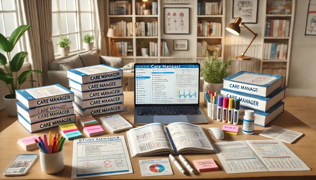 ケアマネジャーの試験対策の勉強方法イメージ