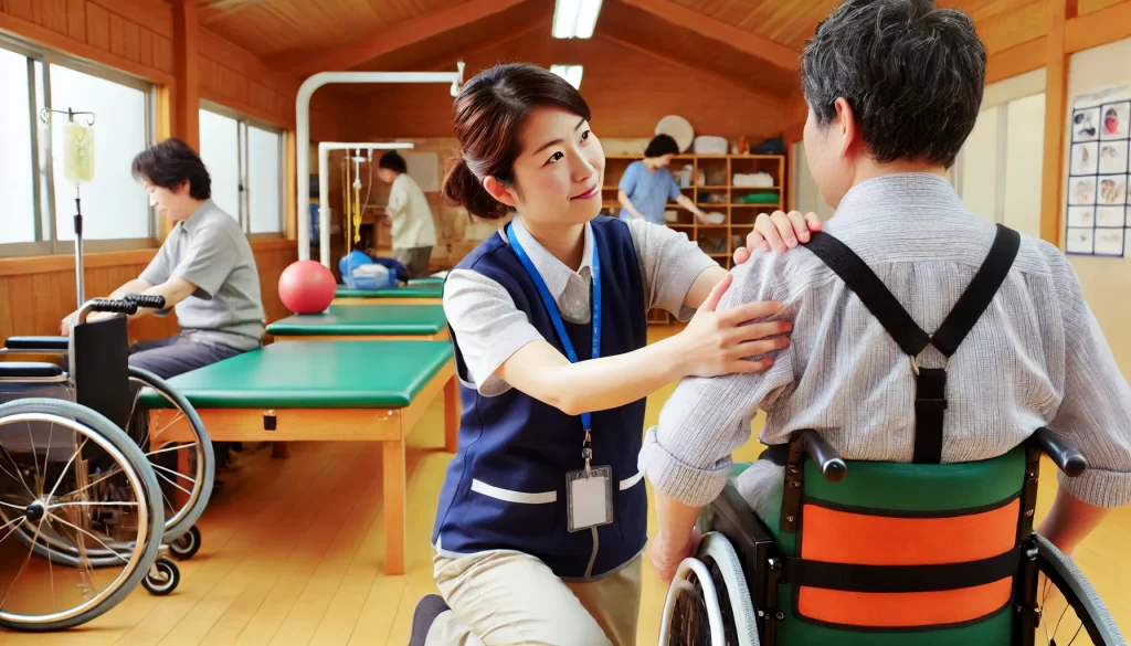 障がい者分野での社会福祉士の支援内容イメージ