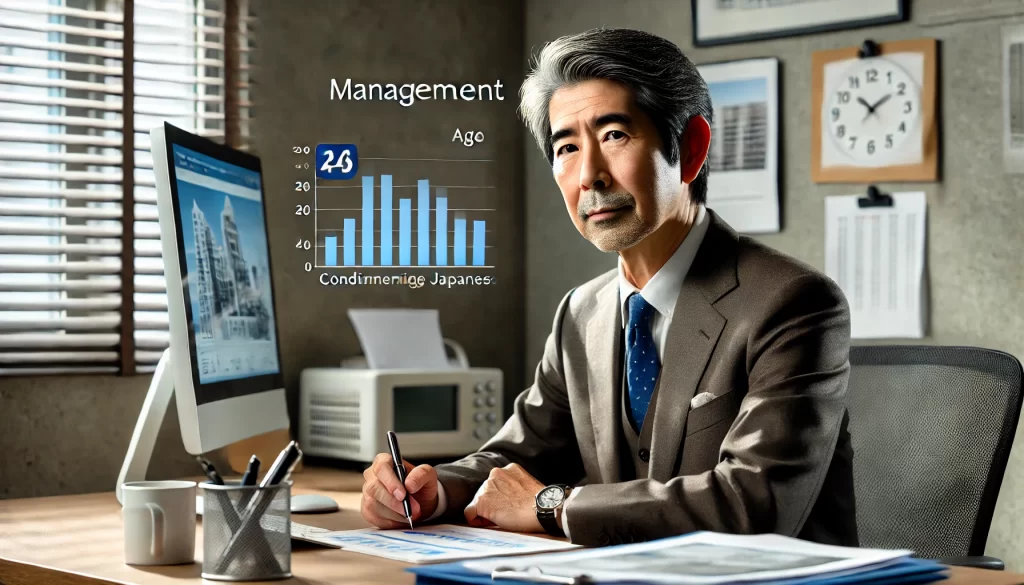 マンションの管理人の平均年齢イメージ