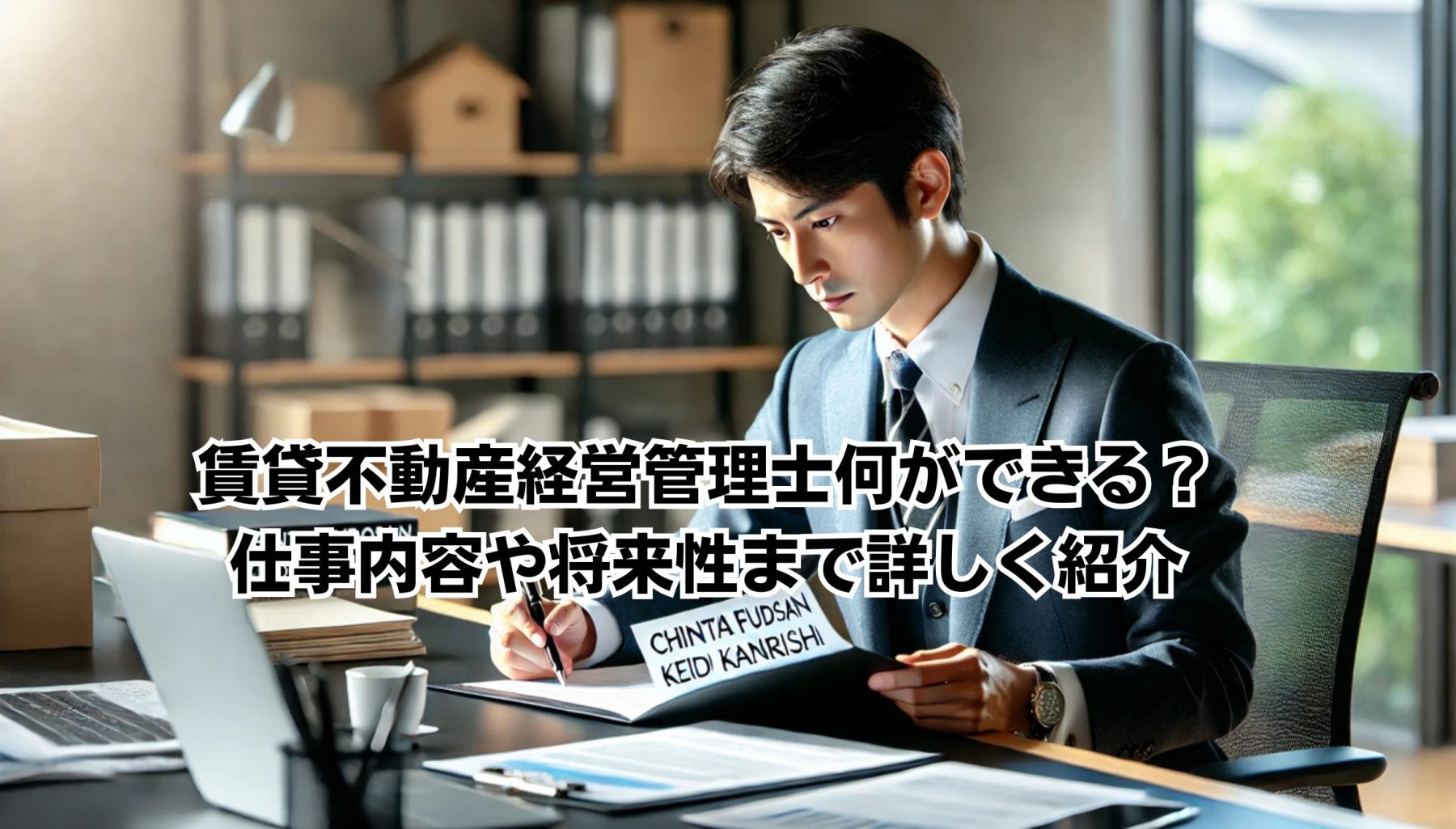 賃貸不動産経営管理士何ができる？仕事内容や将来性まで詳しく紹介イメージ