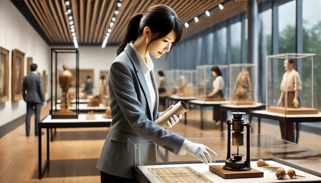 学芸員はどこで働るの？