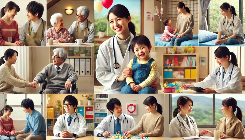 社会福祉士どこで働く？活躍の場と仕事内容イメージ