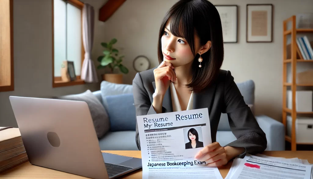 日商簿記3級が履歴書に書けるかどうかイメージ